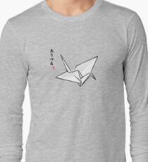 Paper Crane Color Long Sleeve T-Shirt