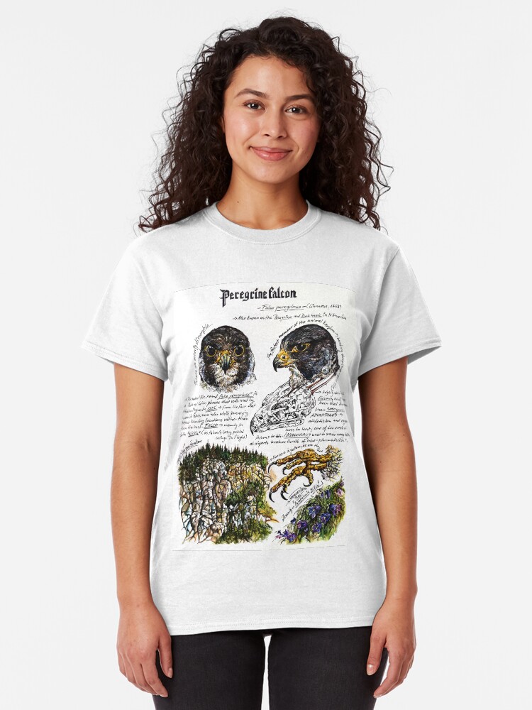 peregrine falcon t shirt
