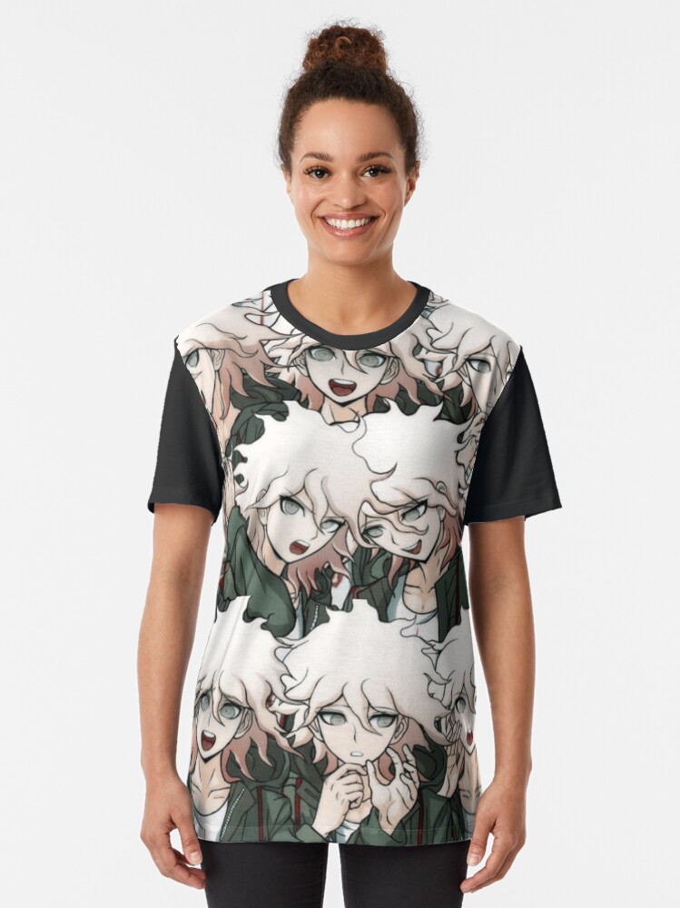Alternate view of Nagito Komaeda Graphic T-Shirt