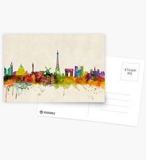 Postales Paris Skyline