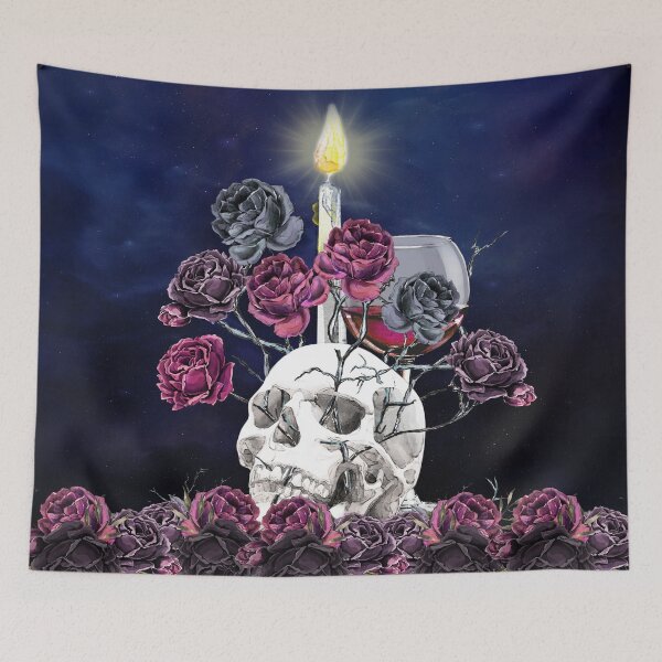 Item preview, Skull and Candle designed and sold by RuthFurtado.