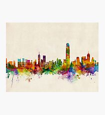 Hong Kong Skyline Photographic Print
