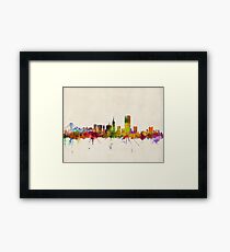 San Francisco City Skyline Framed Print