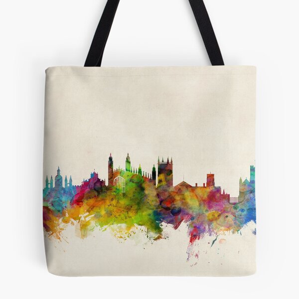 Item preview, Cambridge England Skyline Cityscape designed and sold by ArtPrints.
