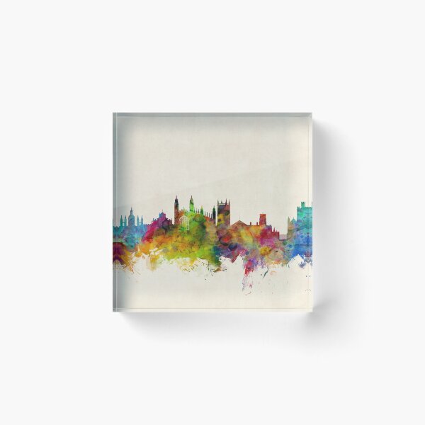 Item preview, Cambridge England Skyline Cityscape designed and sold by ArtPrints.