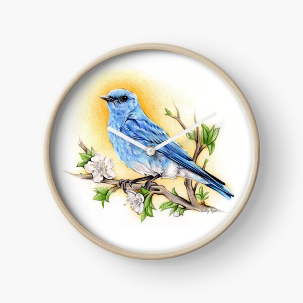 Blue Clock