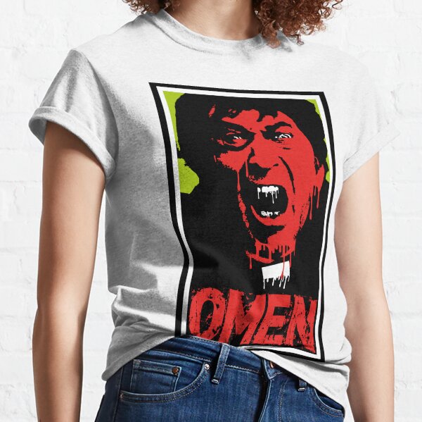 The Omen Father Brennan Halloween Horror Design Classic T-Shirt