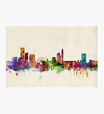 Birmingham England Skyline Cityscape Photographic Print