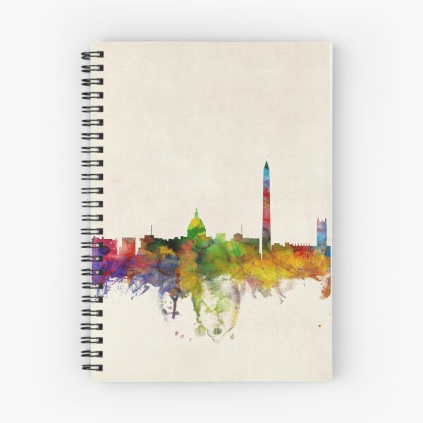 Item preview, Skyline del horizonte de Washington DC designed and sold by ArtPrints.