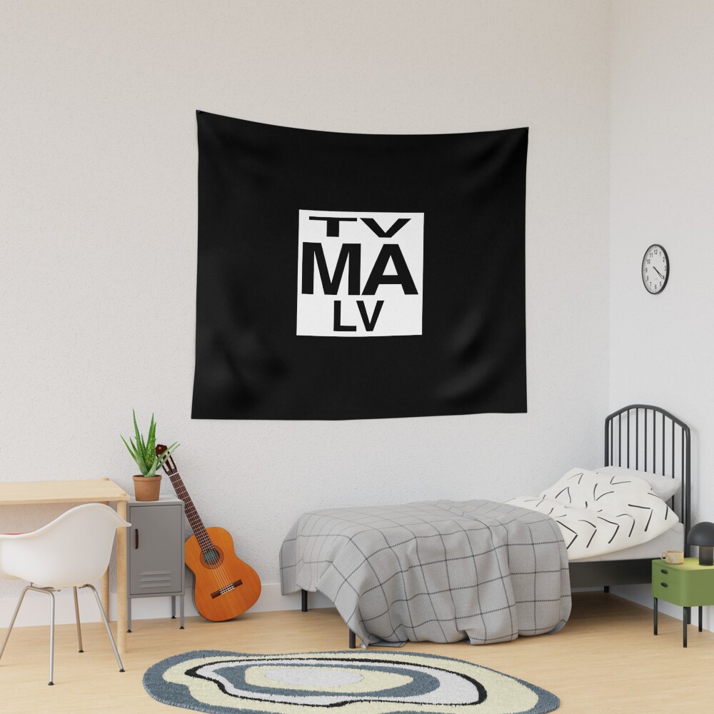 TV MA LV Tapestry for Sale by Shoggothwear