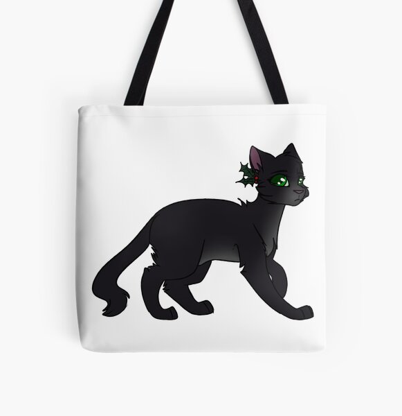 Feuille de Houx Tote bag doublé
