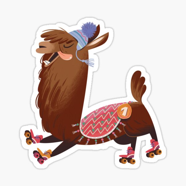 Alma Alpaca Sticker