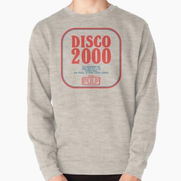 Pulp - Disco 2000 - Red and Blue Pullover Sweatshirt