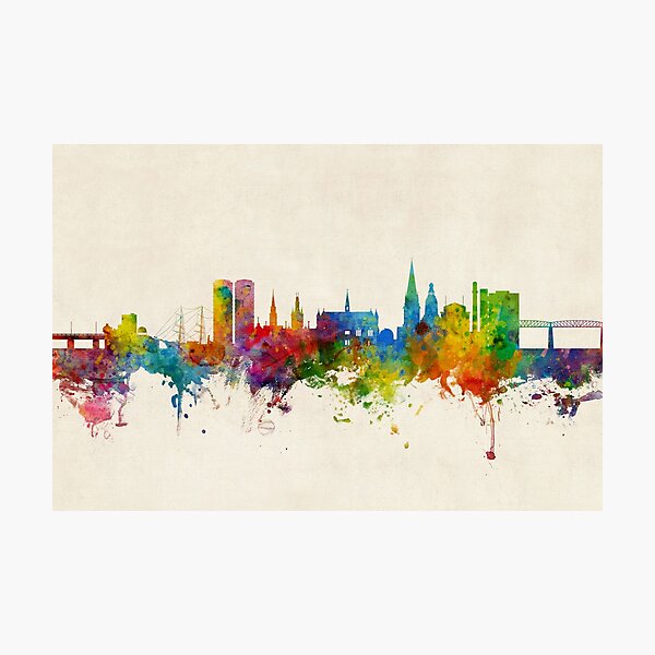 Item preview, Dundee Scotland Skyline designed and sold by MICHAEL TOMPSETT.