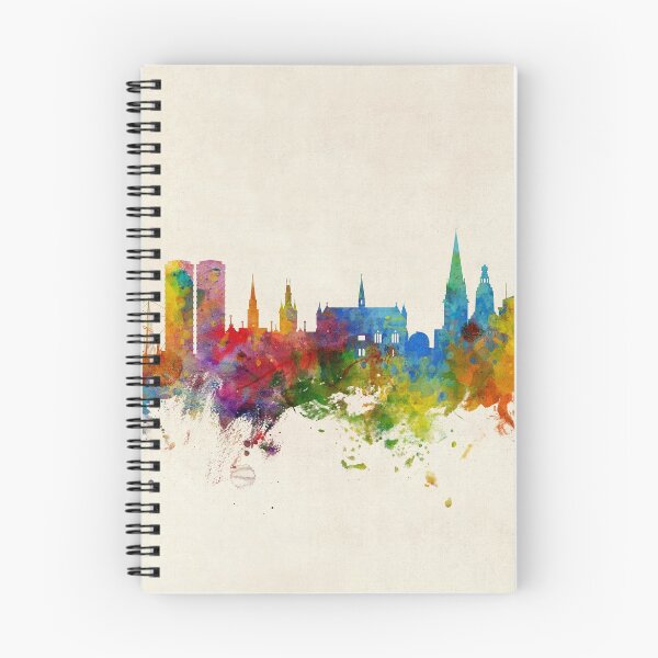 Item preview, Dundee Scotland Skyline designed and sold by ArtPrints.