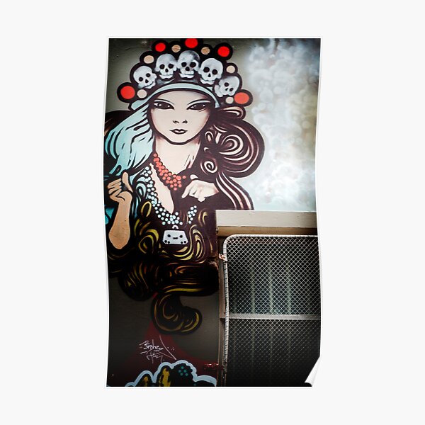 Graffiti Around Melbourne Poster