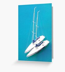 White Greeting Card