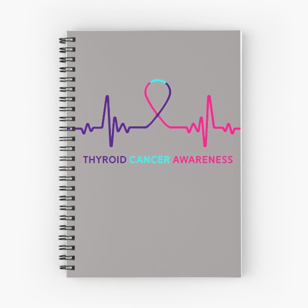 Item preview, Thyroid Cancer Awareness Heartbeat designed and sold by mrsmitful.