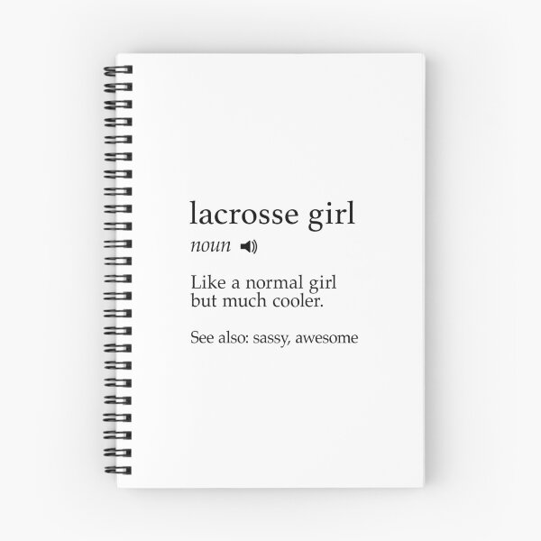 Item preview, Lacrosse Girl Definition Shirt designed and sold by kedsi.
