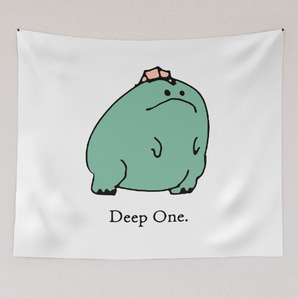 Item preview, Deep One! designed and sold by LordNeckbeard.
