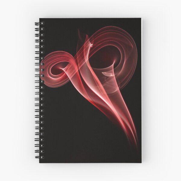 Item preview, Smoke compositions - red swirls designed and sold by JBlaminsky.