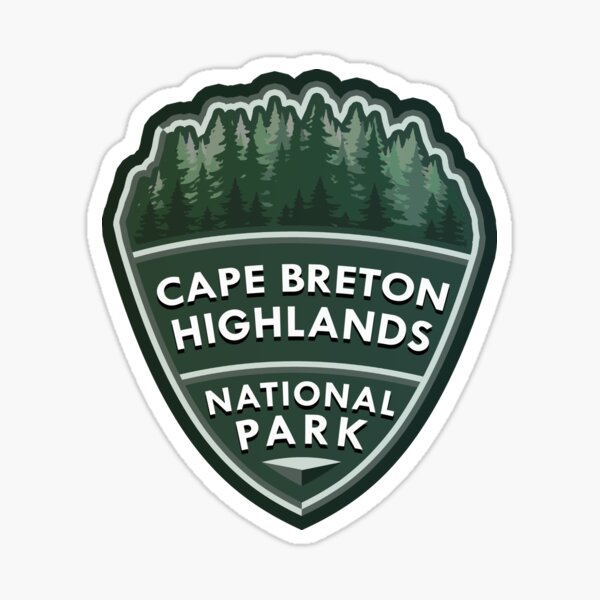Cape Breton Highlands National Park Simple Sticker