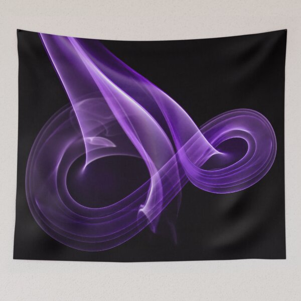 Item preview, Smoke compositions - purple swirls designed and sold by JBlaminsky.