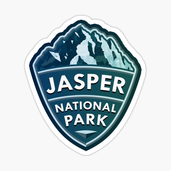 Jasper National Park Simple Sticker