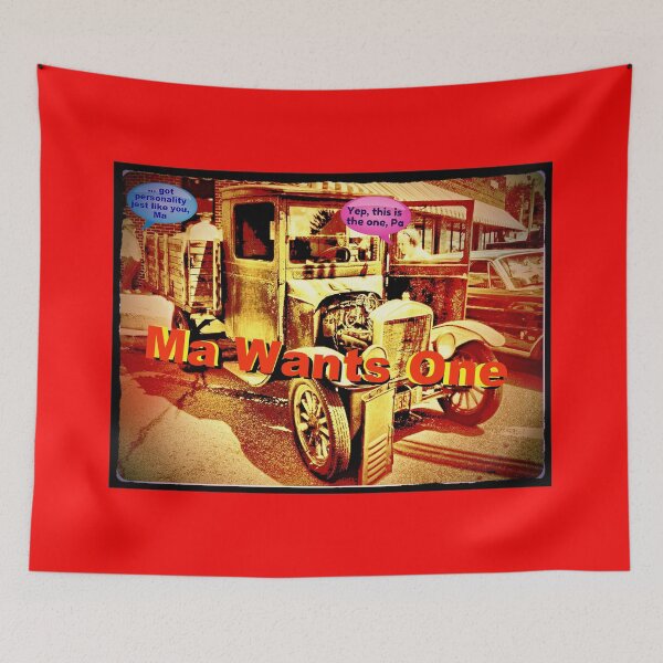 Item preview, "MA WANTS ONE," Photo, for prints and products designed and sold by Bob Hall©.