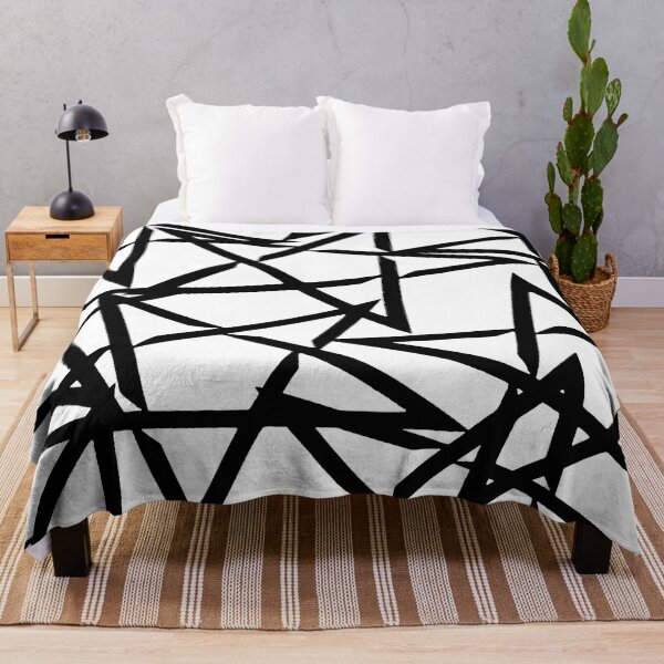 Item preview, Interlocking Black Star Polygon Shape Design designed and sold by taiche.
