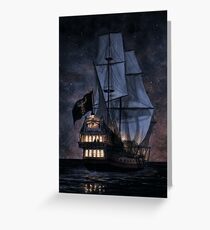 The Walrus at Night Greeting Card