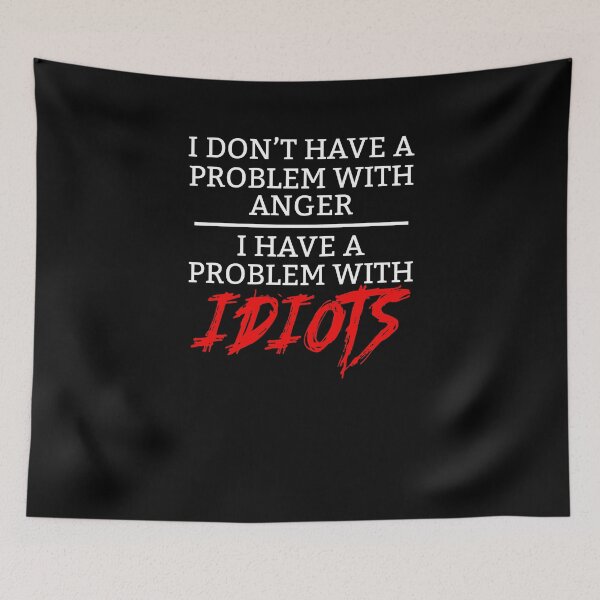 Item preview, Rude Funny Sarcastic Problem With Idiots Sarcasm Teen Shirt designed and sold by LookTwice.