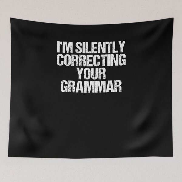 Item preview, Funny Silently Correcting Grammar English Teacher T-Shirt designed and sold by LookTwice.