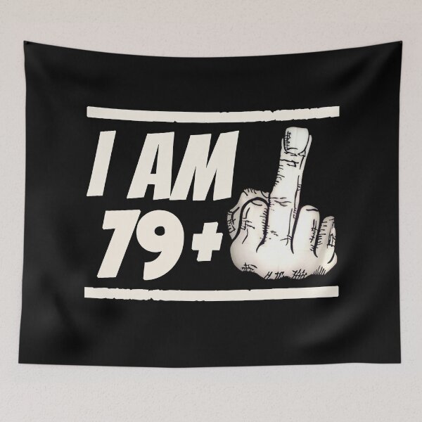 Item preview, Milestone 80th Birthday - Gag Bday Joke Gift Idea: 79+1 designed and sold by trendo.