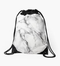 Marble Drawstring Bag