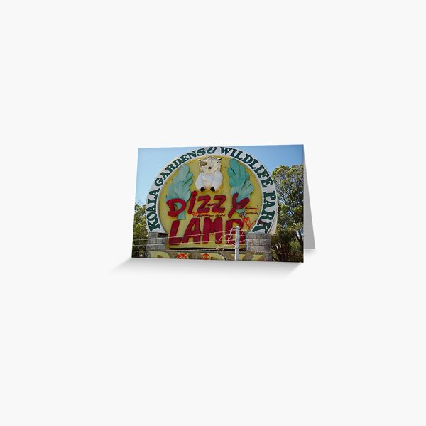 Dizzy Lamb, Wanneroo Greeting Card