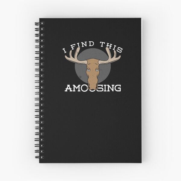 Item preview, Funny Amoosing Moose Animal Puns Sayings Pun Lover T-Shirt designed and sold by LookTwice.