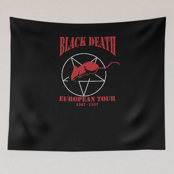 Item preview, Funny Black Death Gothic Goth Plague History Historian Shirt designed and sold by LookTwice.