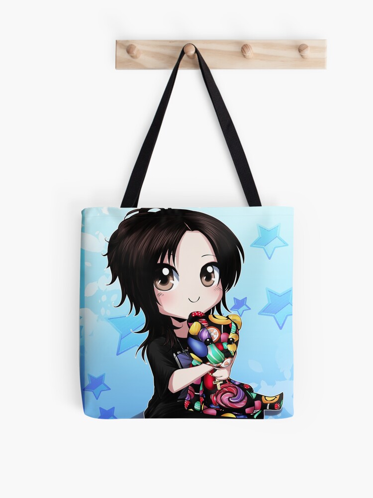 The GazettE - chibi Aoi with Candy Bear | Tote Bag