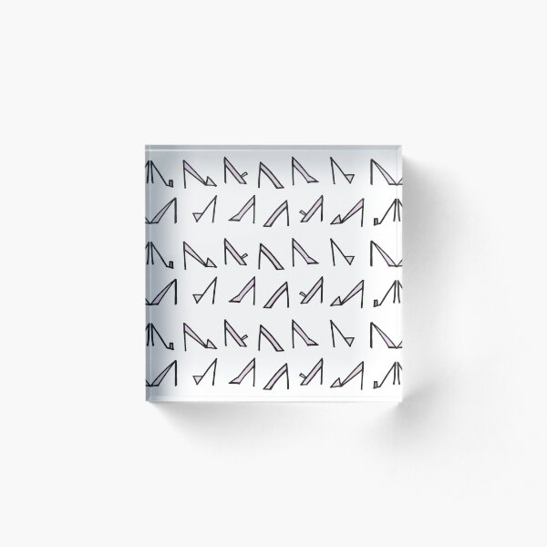 high heels Acrylic Block