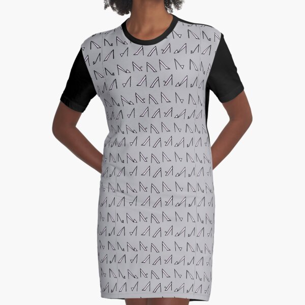 high heels Graphic T-Shirt Dress