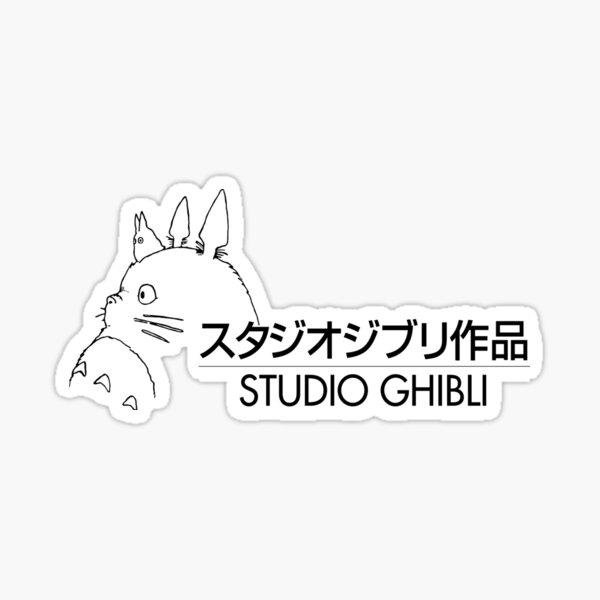 Studio Ghibli Stickers | Redbubble
