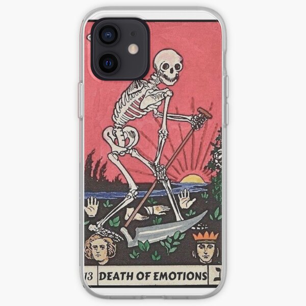Tarot Card - Death Of Emotions iPhone Soft Case