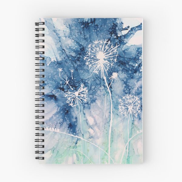 Item preview, Pintura de tinta de alcohol Skies del diente de león designed and sold by Chantal Misplon.