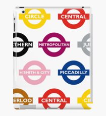 London Underground Signs Design iPad Case/Skin