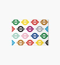 London Underground Signs Design Art Board