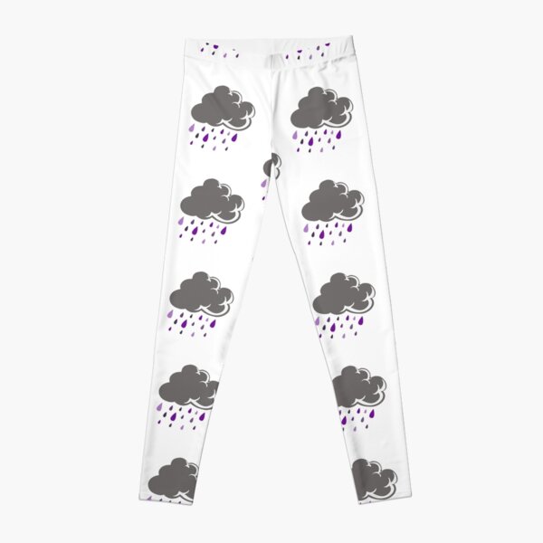Literal Purple Rain Cloud Leggings
