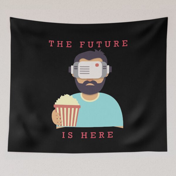 Item preview, VIRTUAL REALITY THE FUTURE IS HERE designed and sold by styleofpop.
