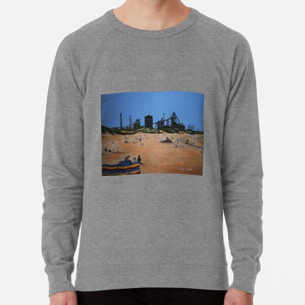 Redcar Beach and Steelworks Lightweight Sweatshirt