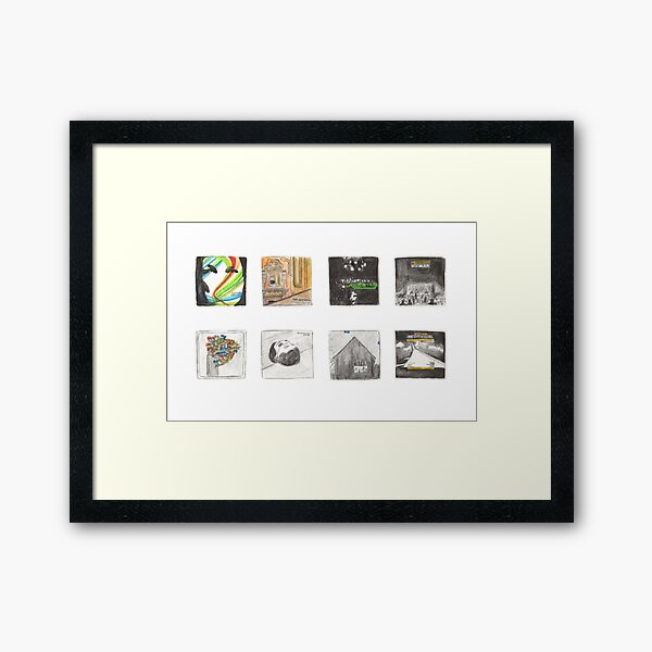 Item preview, The National - Watercolour Discography designed and sold by Kris Karlson.